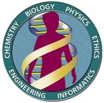 Logoen til Human Genome Project - et godt eksempel på den typen tverrfaglig topp-prosjekt som et AL kan gi startskudd til.